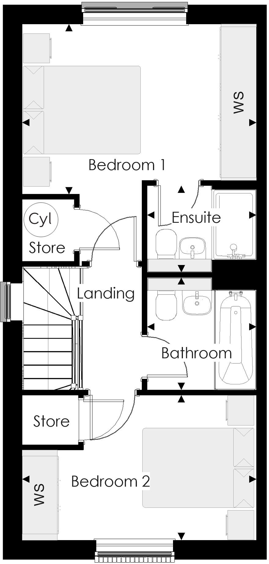 Off Evans Way,
Witham,
Essex,
CM8 2GL floorplan