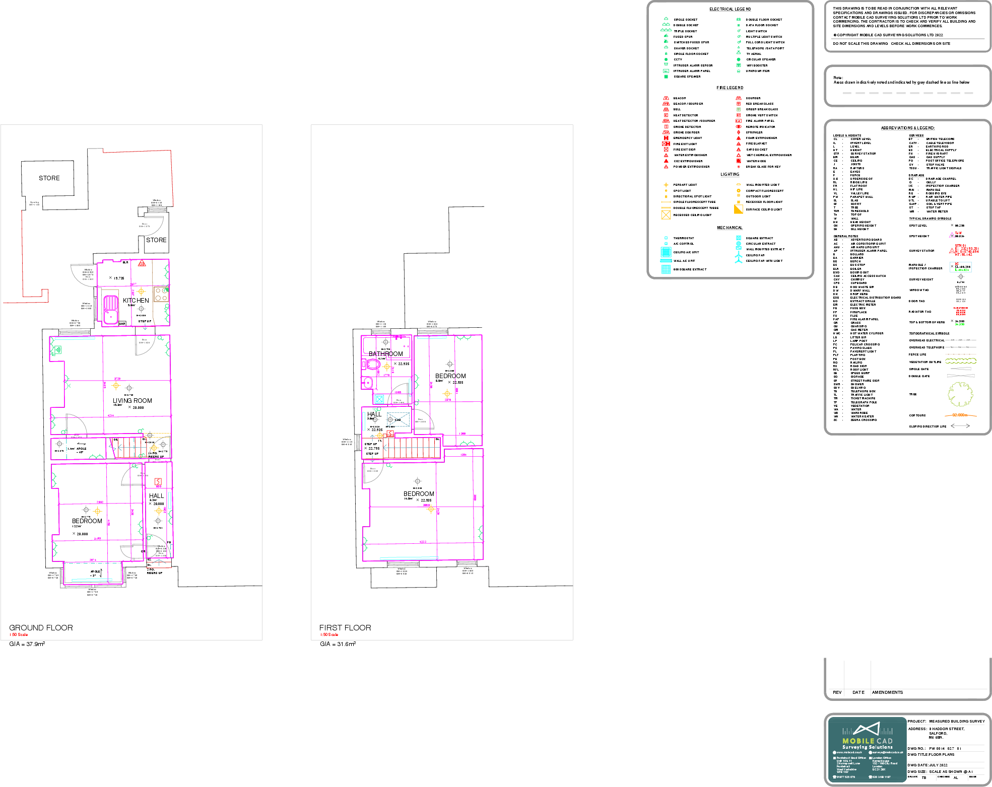 Haddon Street, Salford floorplan