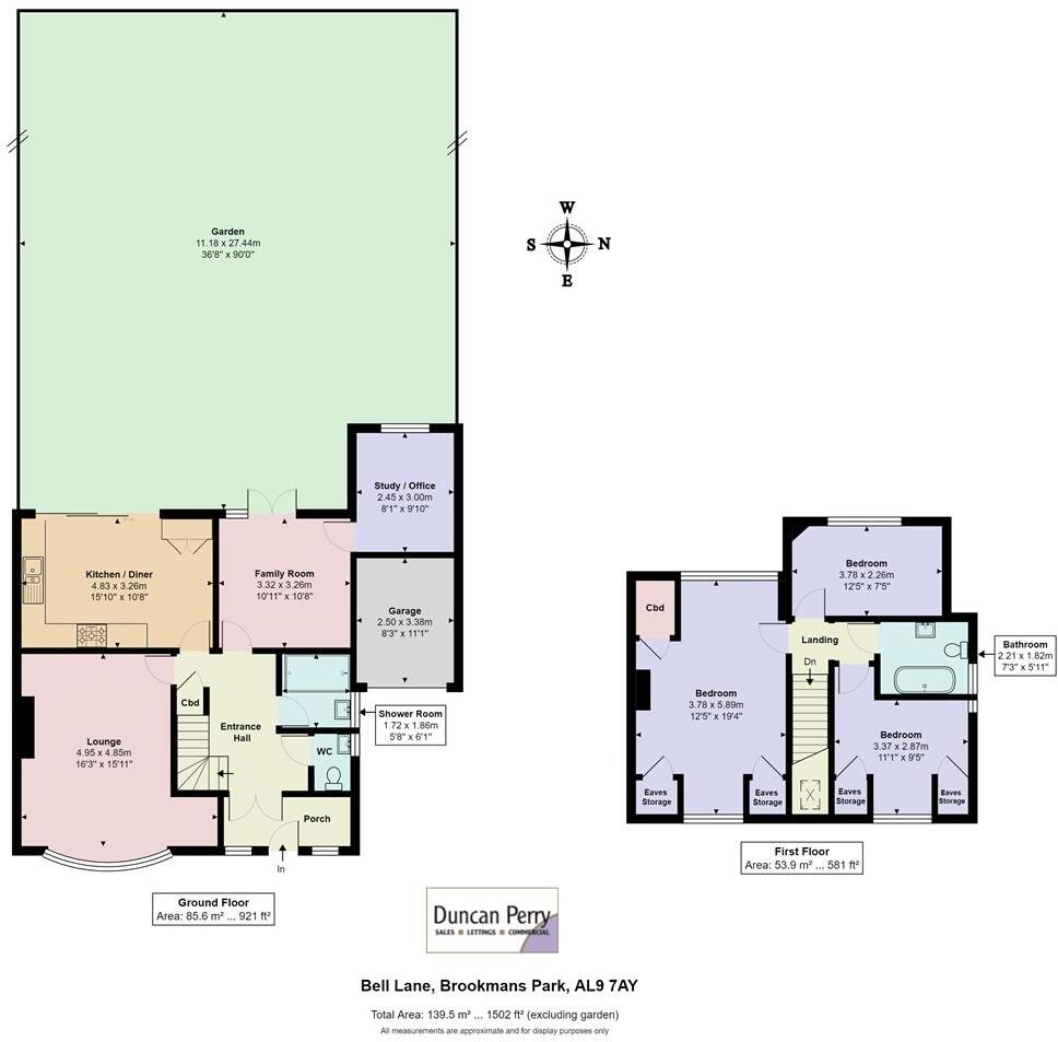 Bell Lane, Brookmans Park floorplan