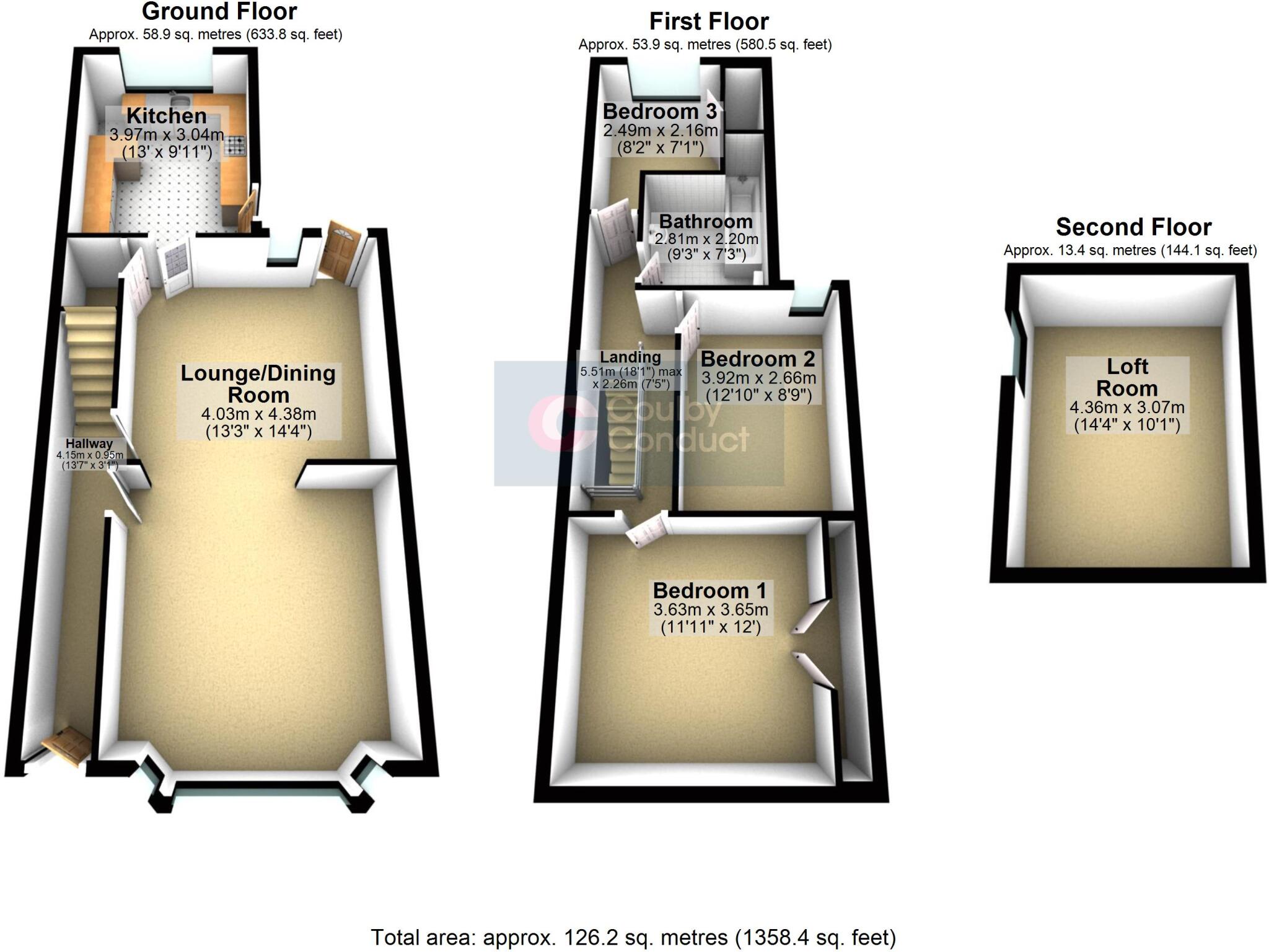 Chester Road, Hartford, Northwich floorplan