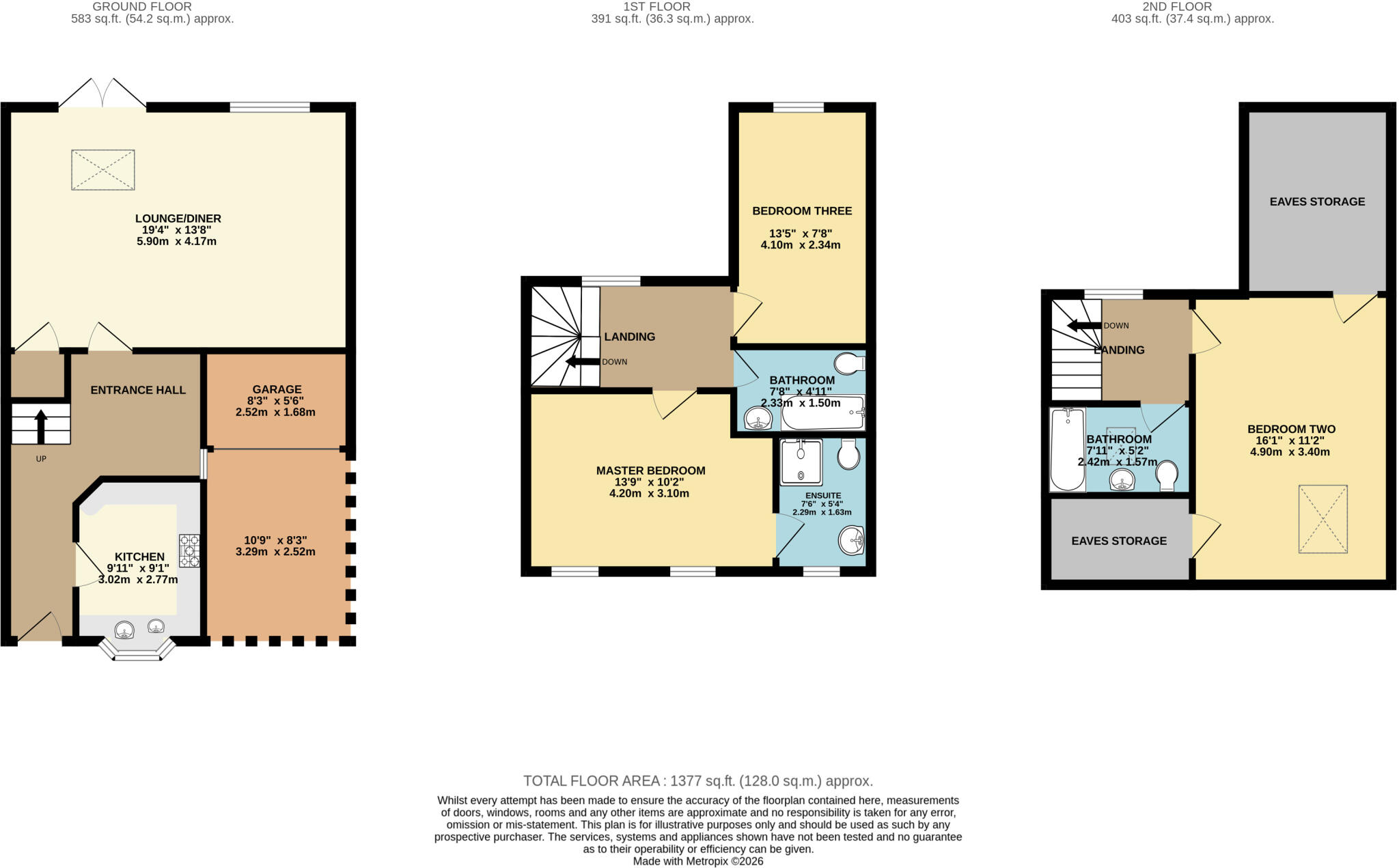 Byrom Street, Altrincham floorplan