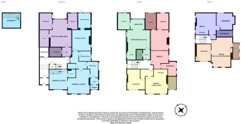 11 Unthank Road, Norwich, Norfolk floorplan