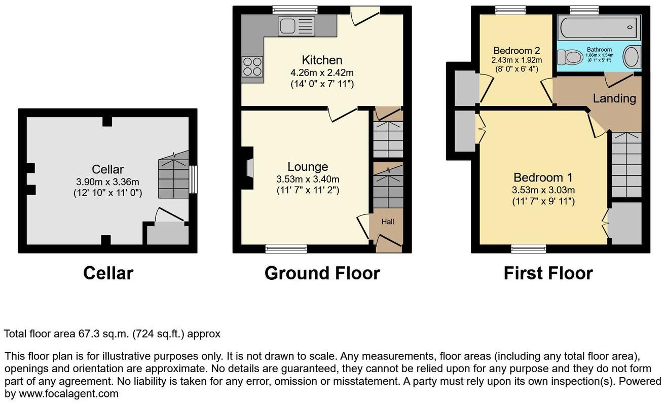Ockley Road, Hawkhurst, Cranbrook, TN18 floorplan