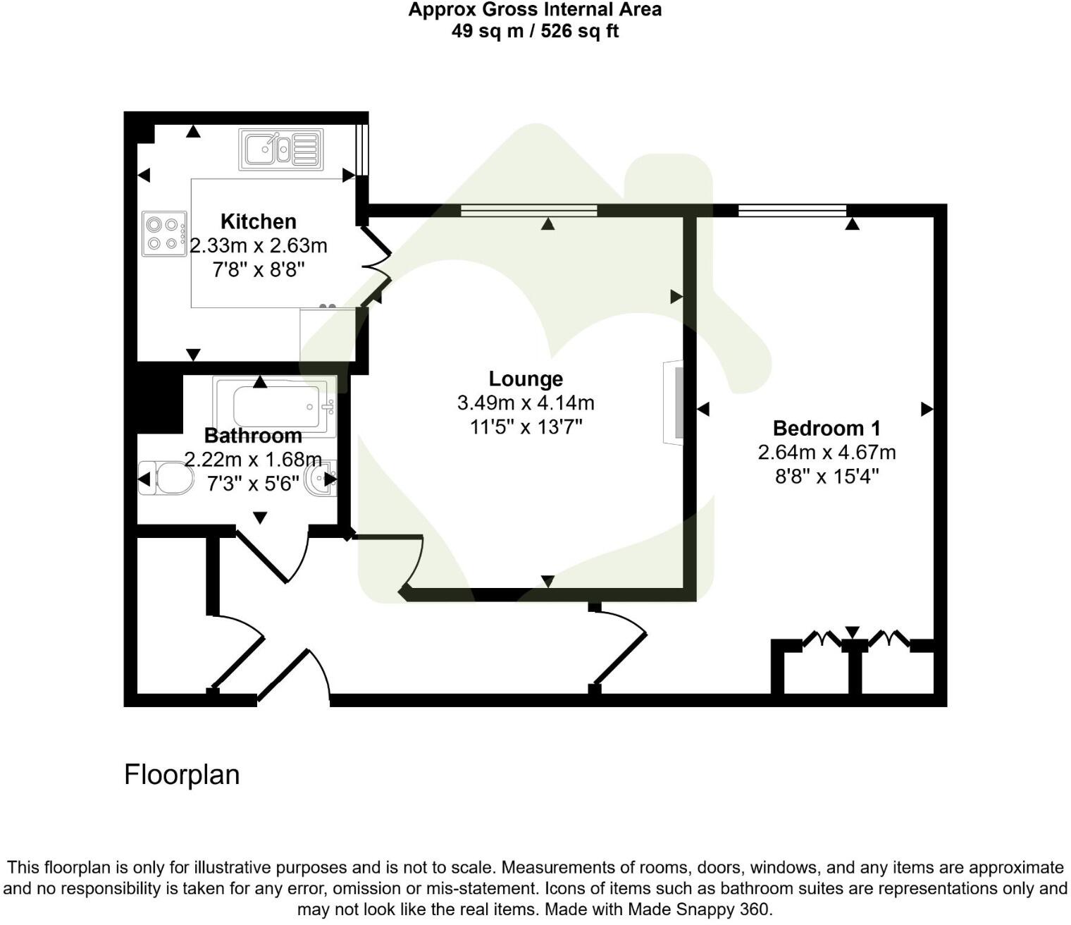 Lancaster Road, Garstang floorplan