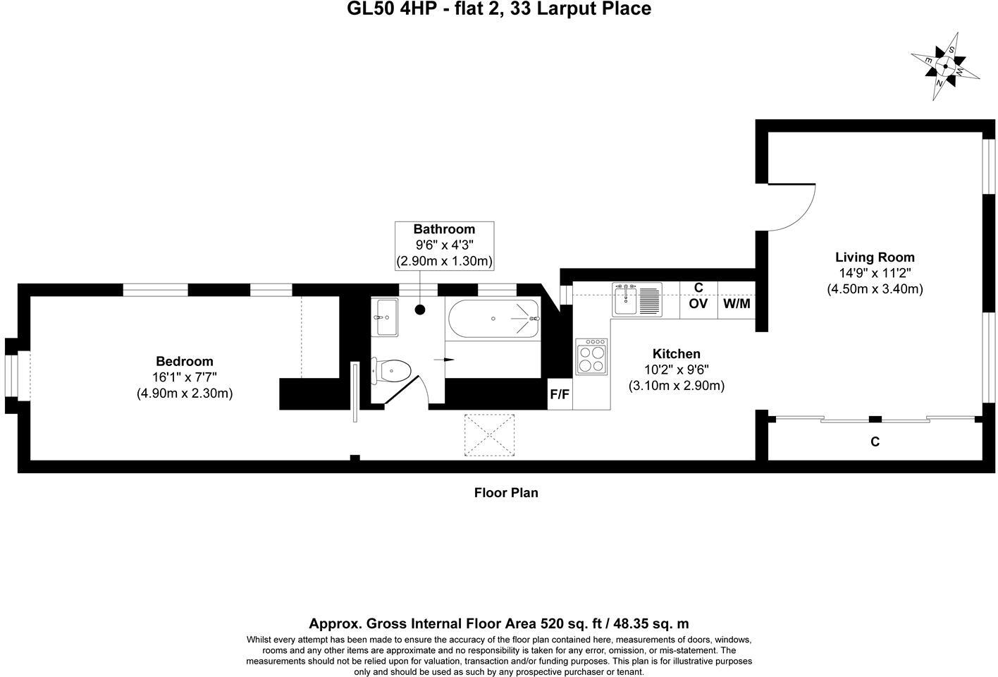Larput Place, Cheltenham floorplan