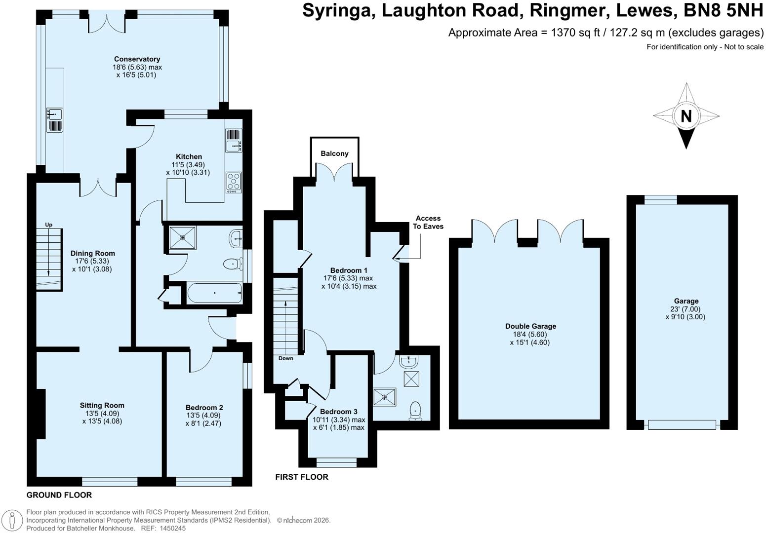 Laughton Road, Ringmer floorplan