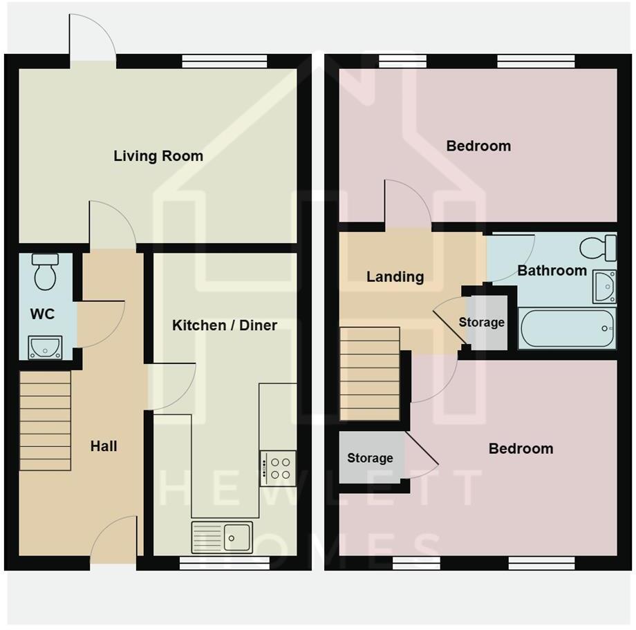 Cobham Parade, Weston-Super-Mare - CORNER PLOT floorplan