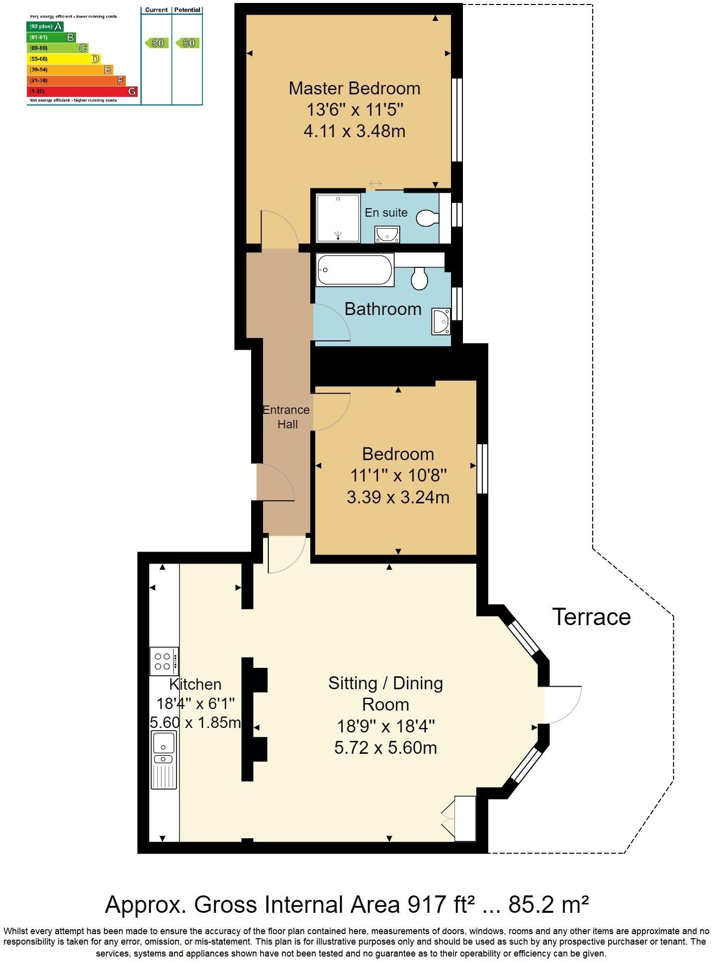 Carlton Road, Tunbridge Wells floorplan