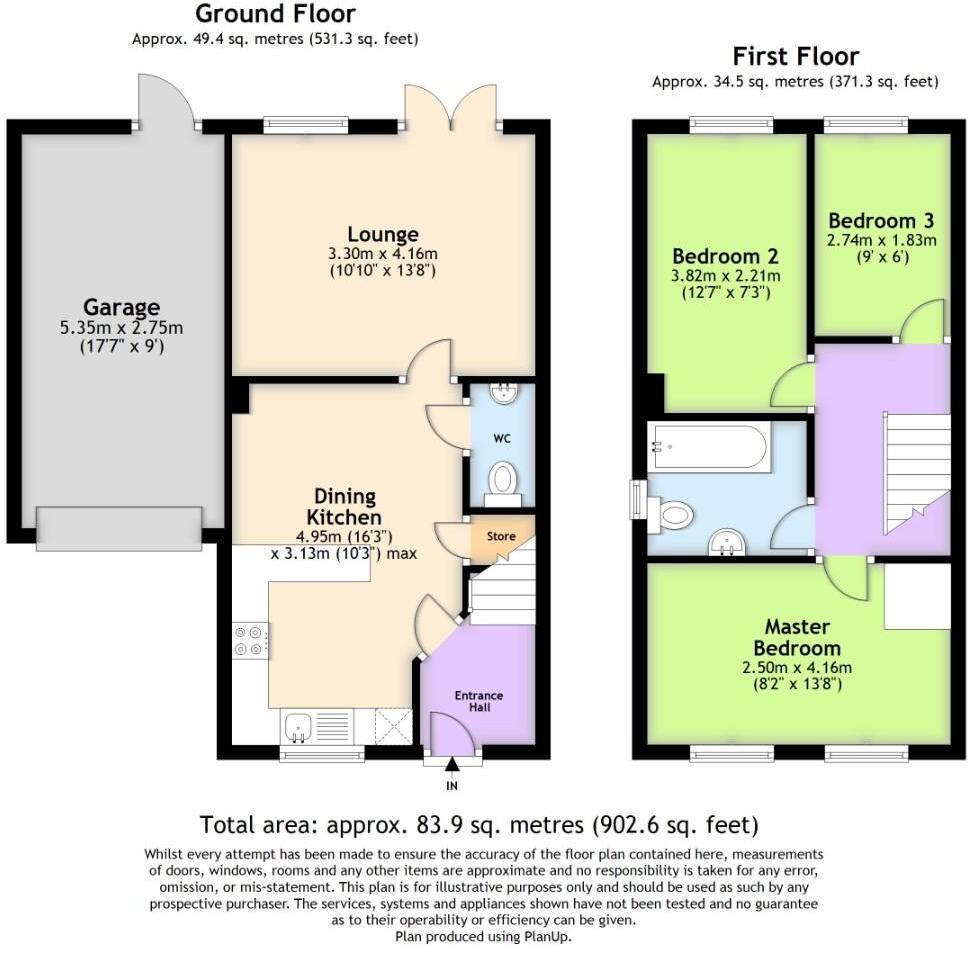 Calders Crescent, Sheffield floorplan