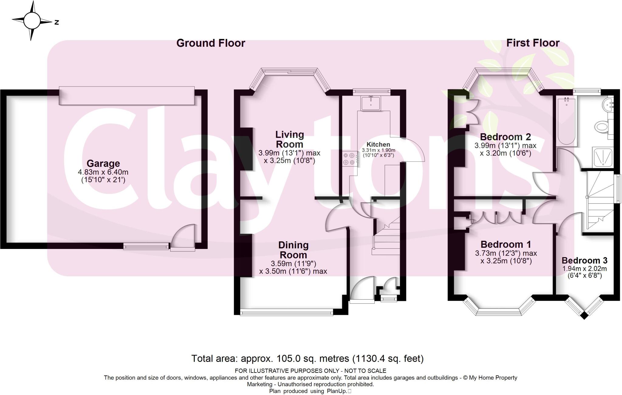 Greenwood Drive, Garston, Watford floorplan