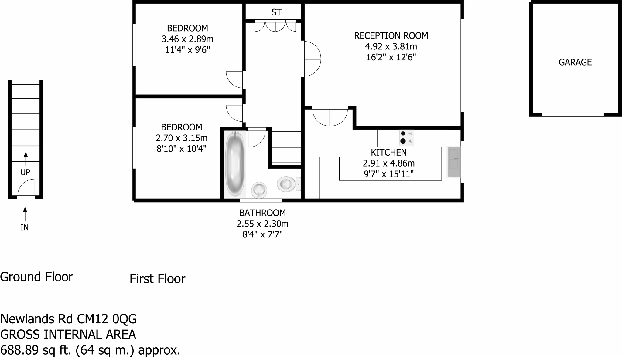 45 Newlands Road floorplan