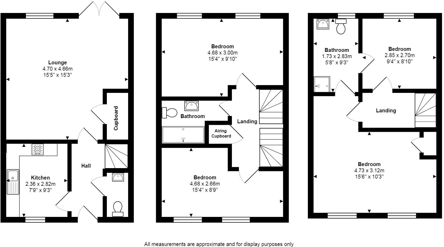Robertson Way, Huntingdon floorplan