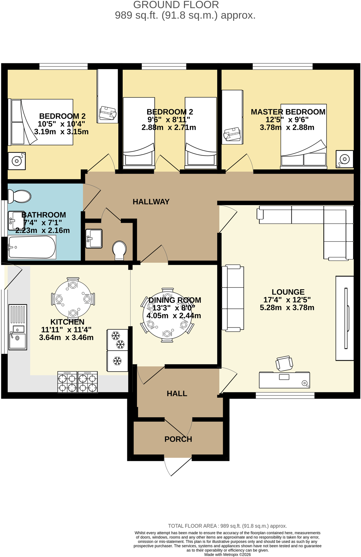 Troutbeck Road, Gatley, Sk8 floorplan
