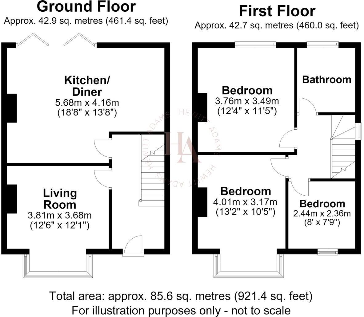 Mallory Road, Birkenhead floorplan