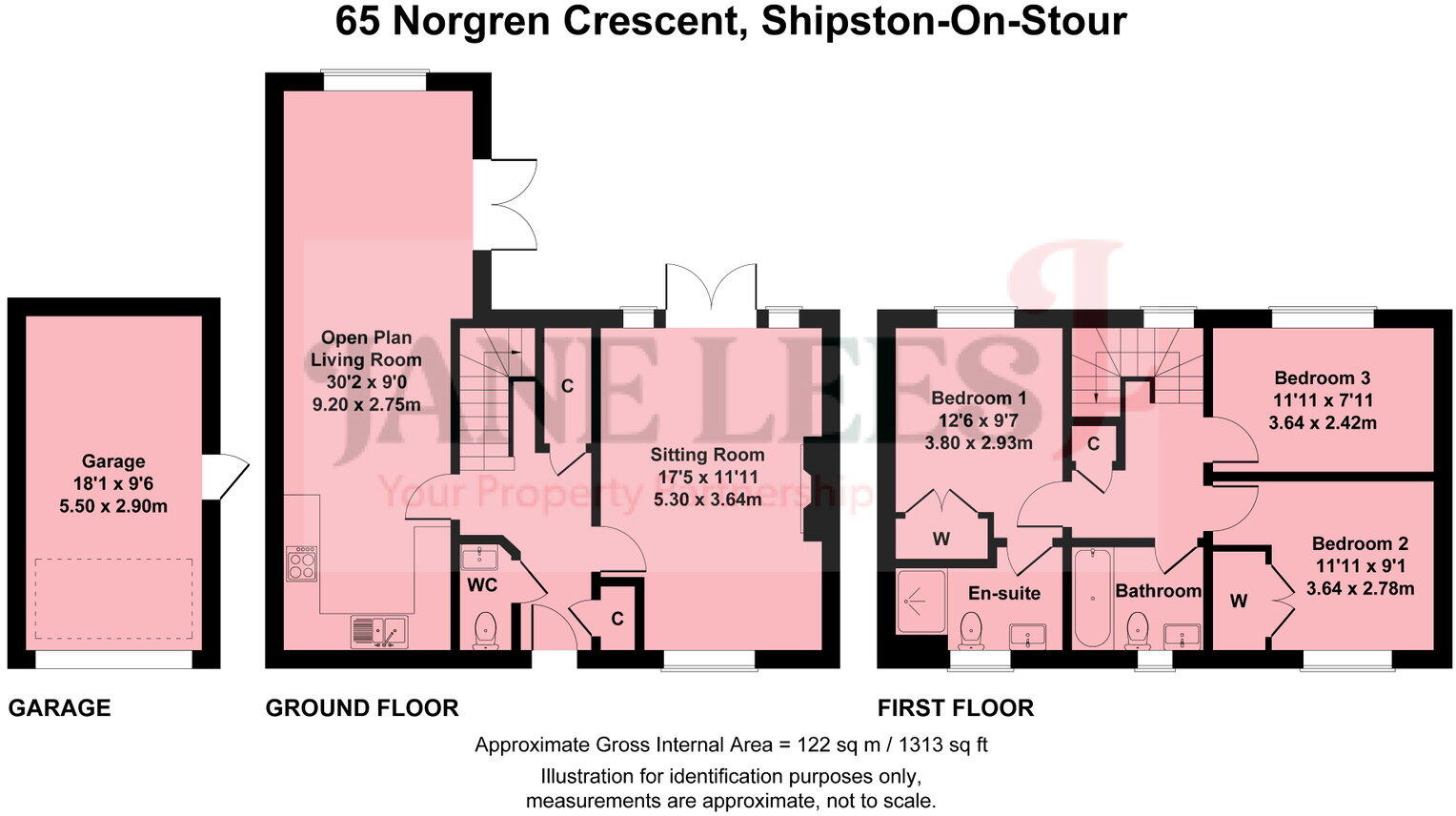 Norgren Crescent, Shipston-on-Stour, CV36 4BF floorplan
