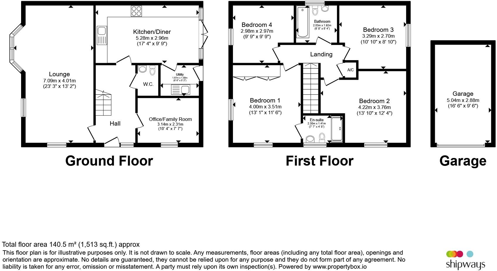 Luke Jeayes Close, Cawston, Rugby floorplan