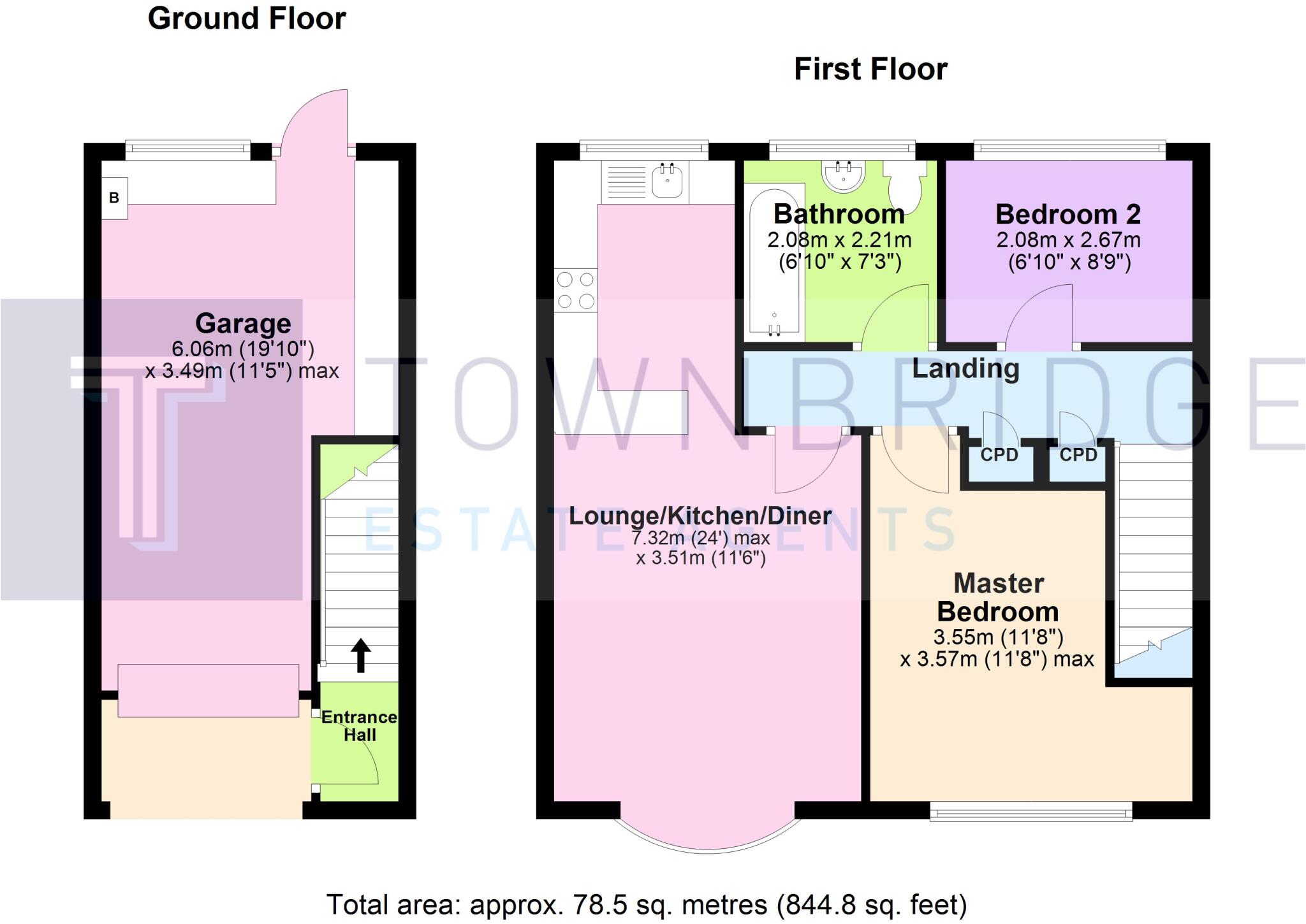 St Anns Road, Middlewich floorplan