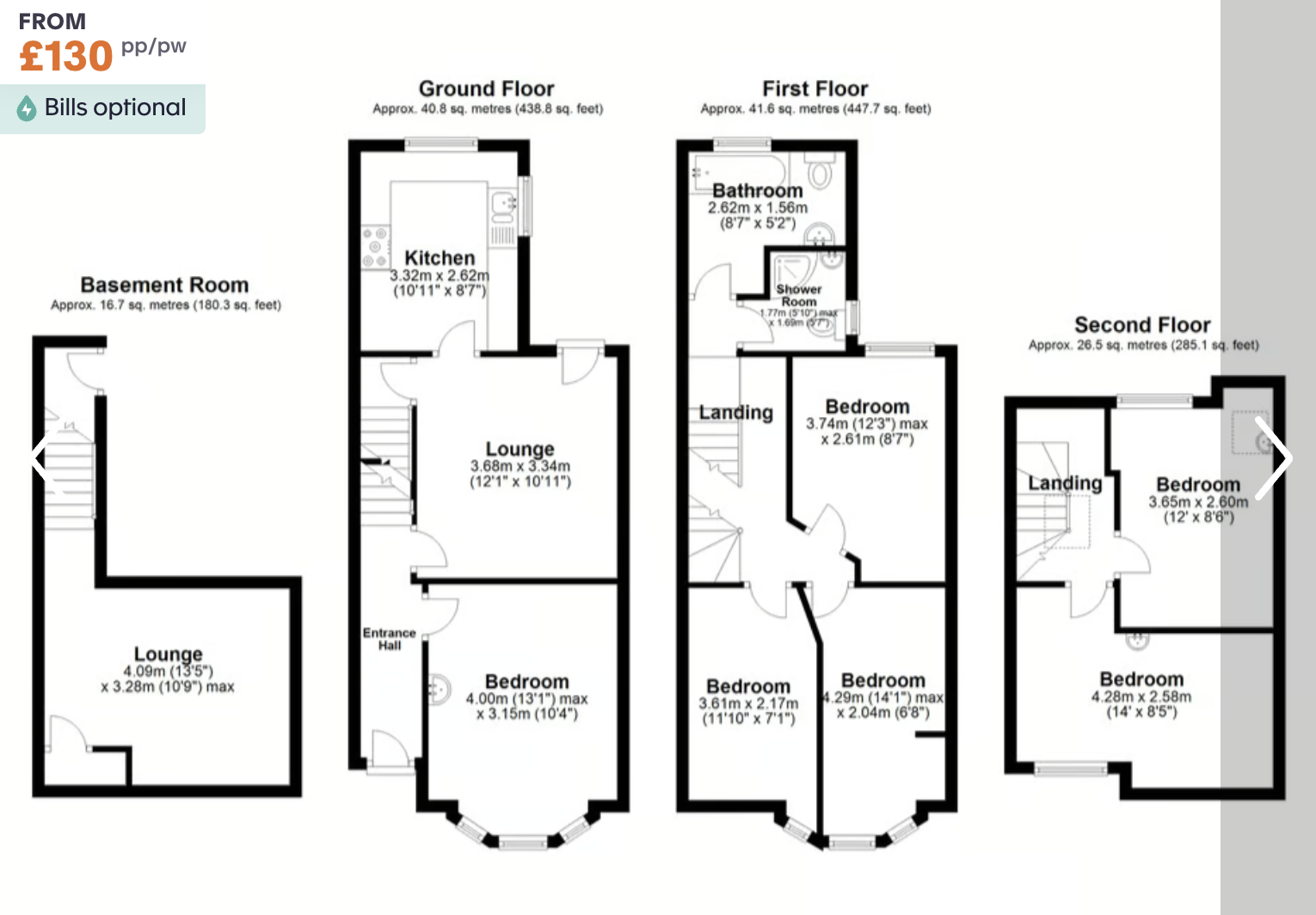 Church Grove, Nottingham floorplan