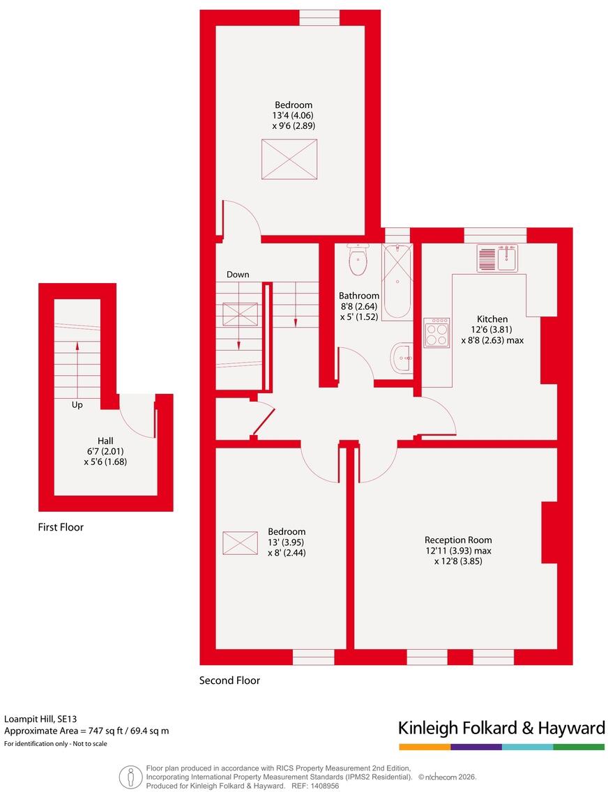 Loampit Hill, Lewisham, London, SE13 floorplan
