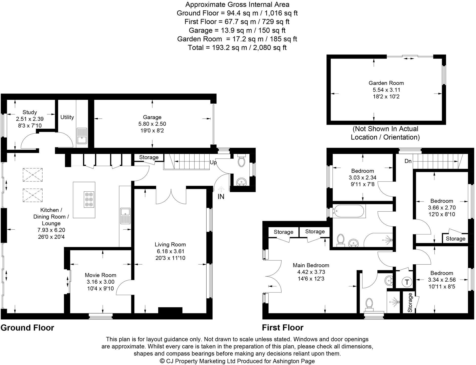 Drovers Way, Seer Green, HP9 floorplan