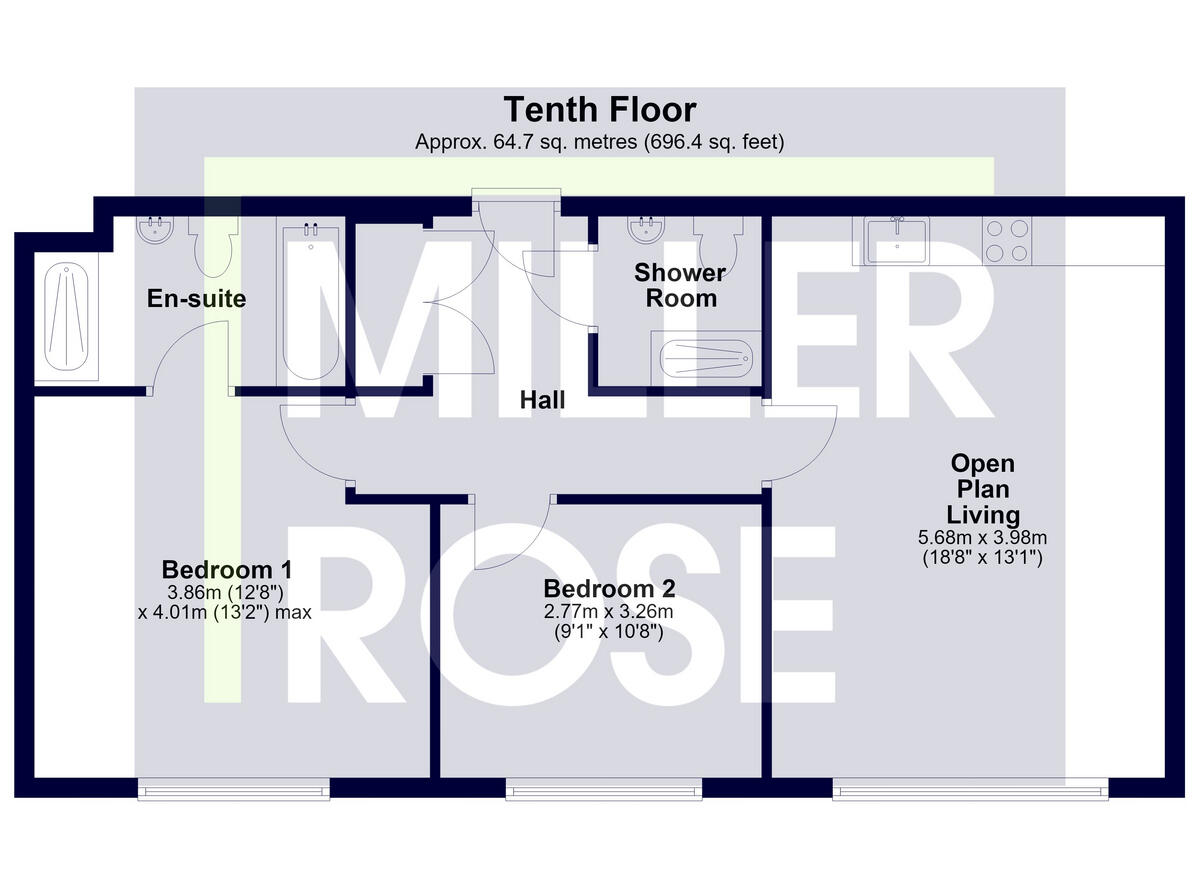 Newhall Street, Birmingham, B3 1 floorplan