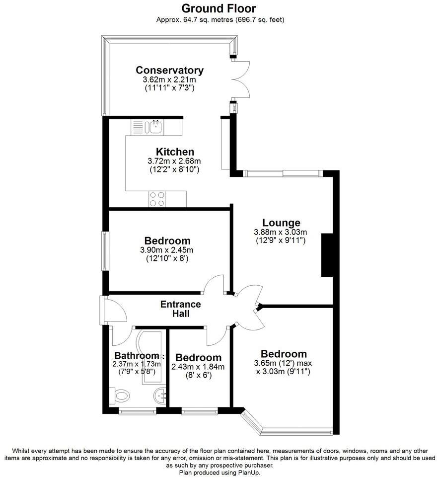 Victoria Road, Capel-le-Ferne, Folkestone, CT18 floorplan