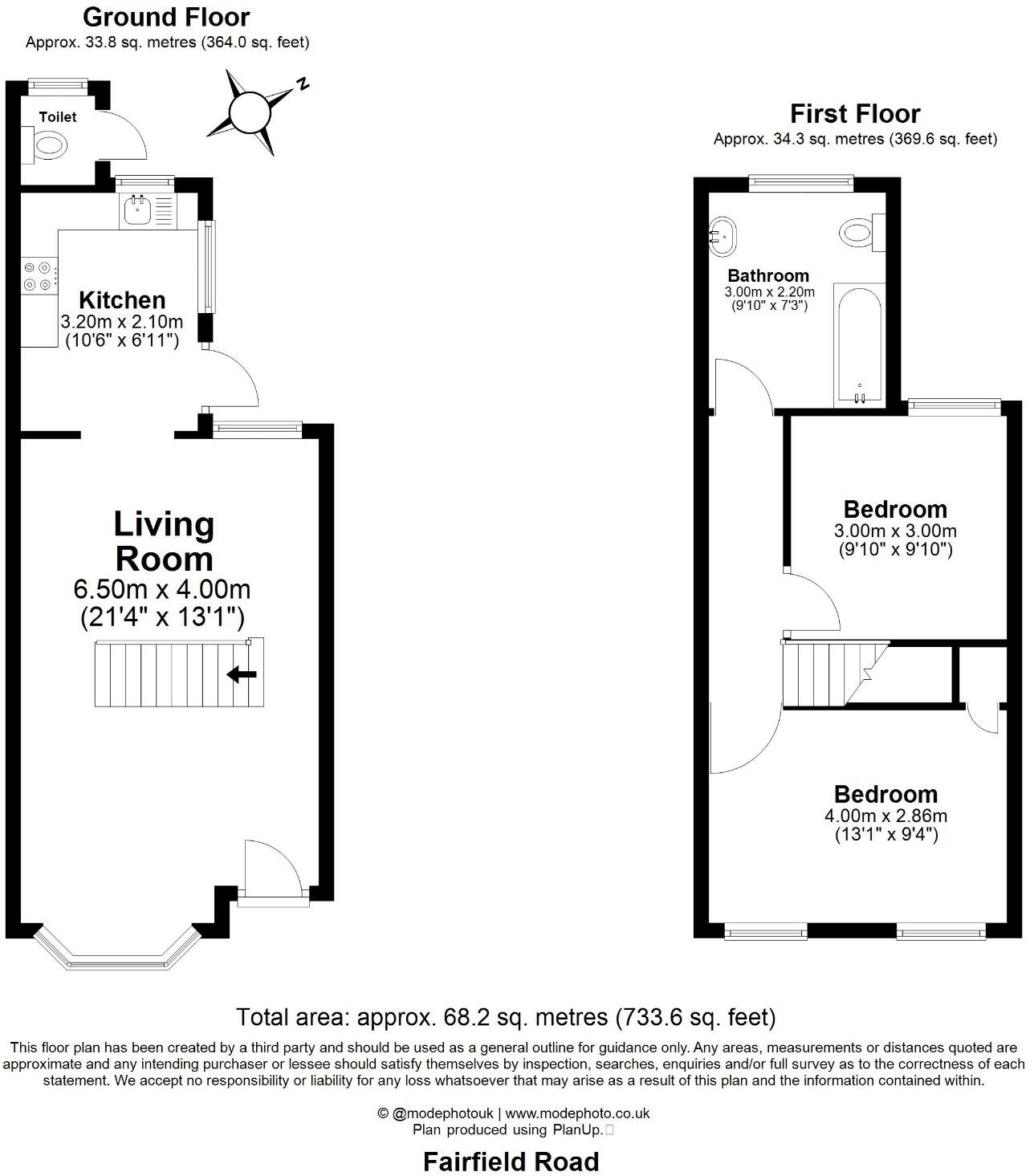 Fairfield Road, Walthamstow, E17 floorplan
