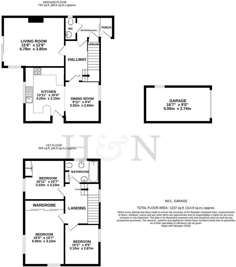 Hangleton Lane, Hove floorplan