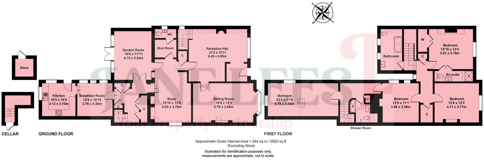 Avonbury House,  High Street, Bidford-on-Avon B50 4BU floorplan