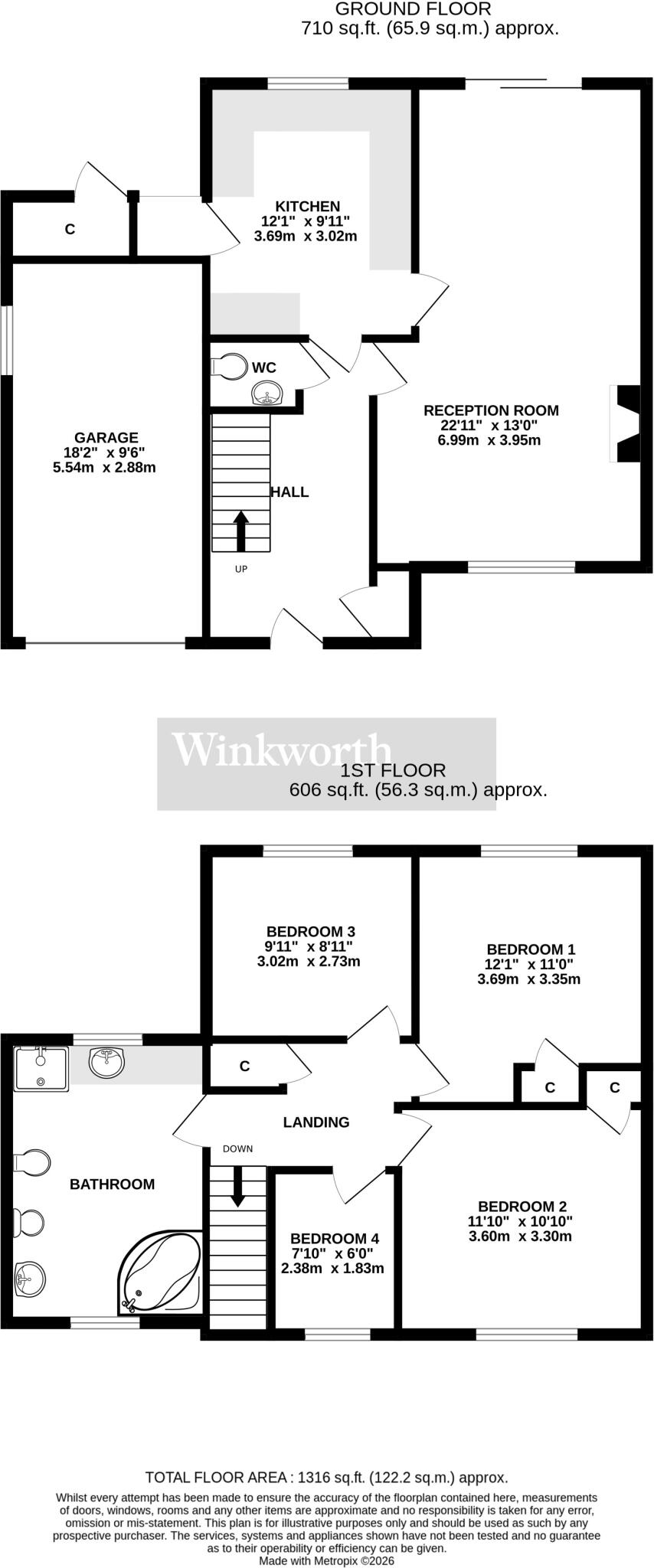 The Street, Surlingham, Norwich, Norfolk, NR14 floorplan