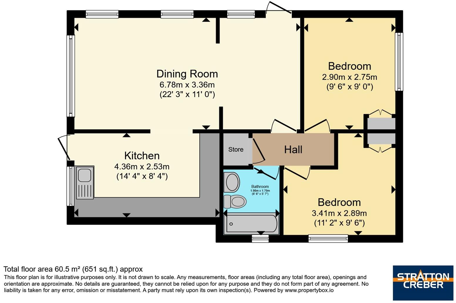 St. Merryn Holiday Village, St. Merryn, Padstow, Cornwall, PL28 floorplan