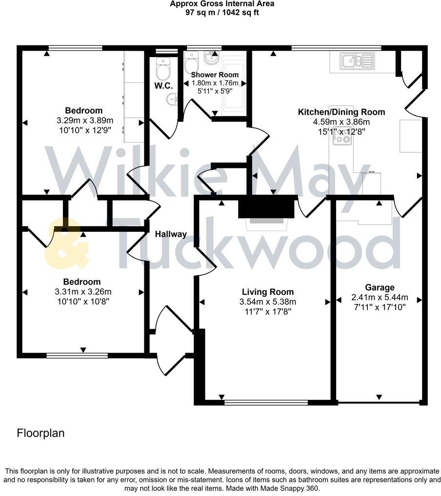 Long Lakes, Williton, Taunton floorplan