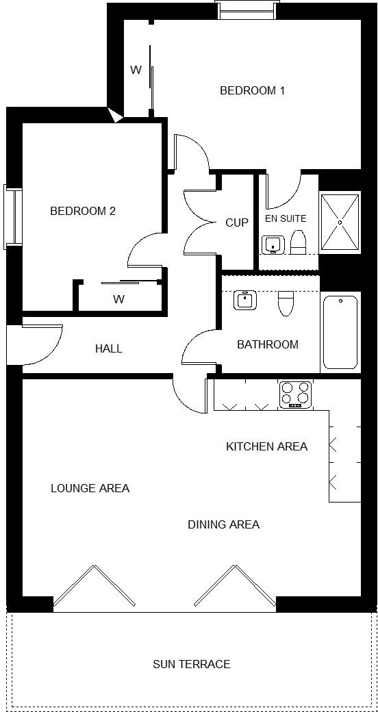 Beach Road, Woolacombe, Devon, EX34 floorplan
