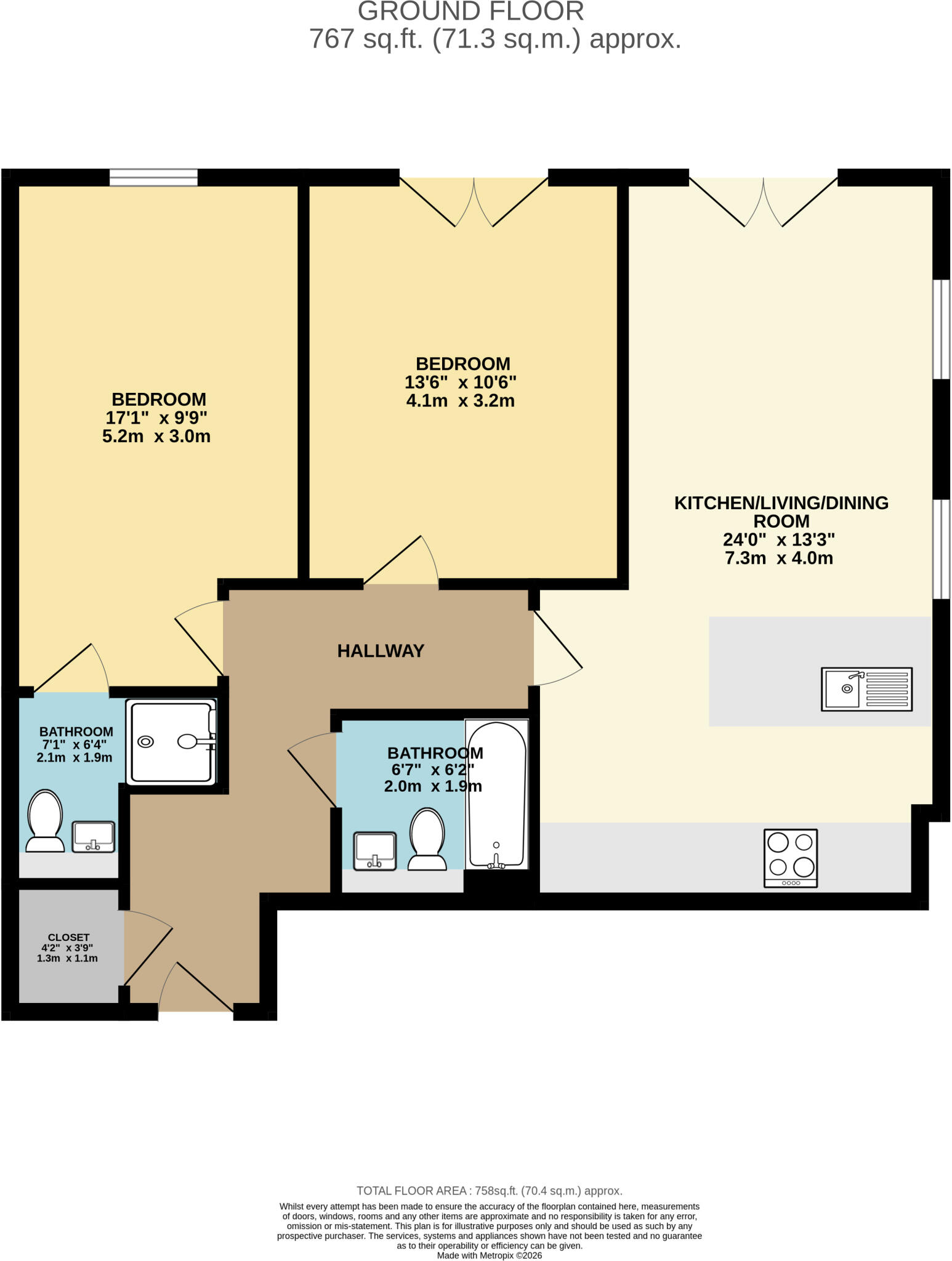 Albert Place, Marple, Stockport, SK6 floorplan