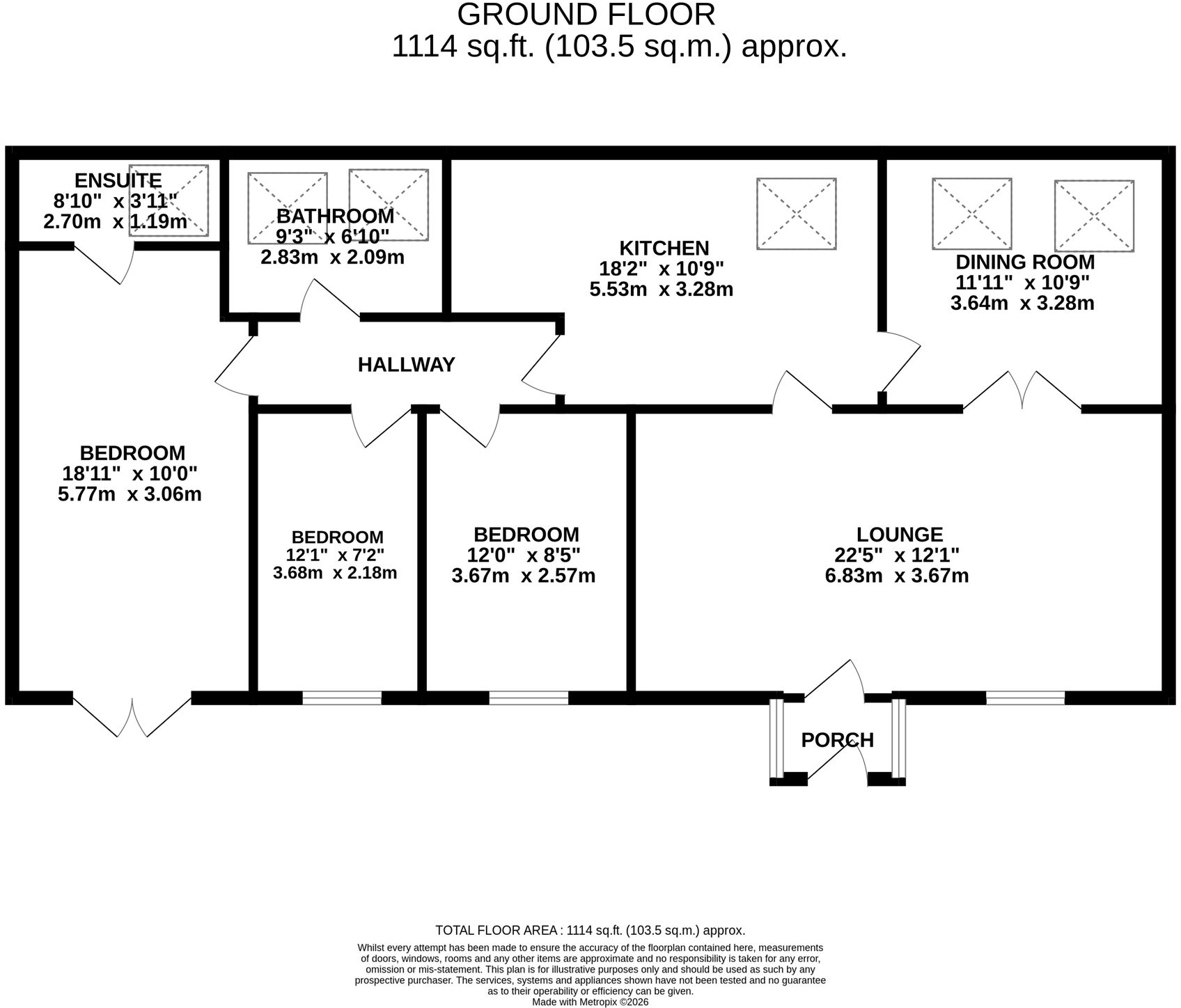 Church Road, Aylestone, LE2 floorplan