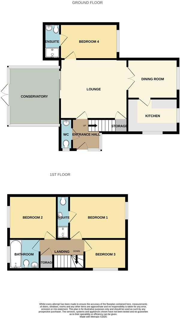 Nightingales, Langdon Hills, SS16 floorplan