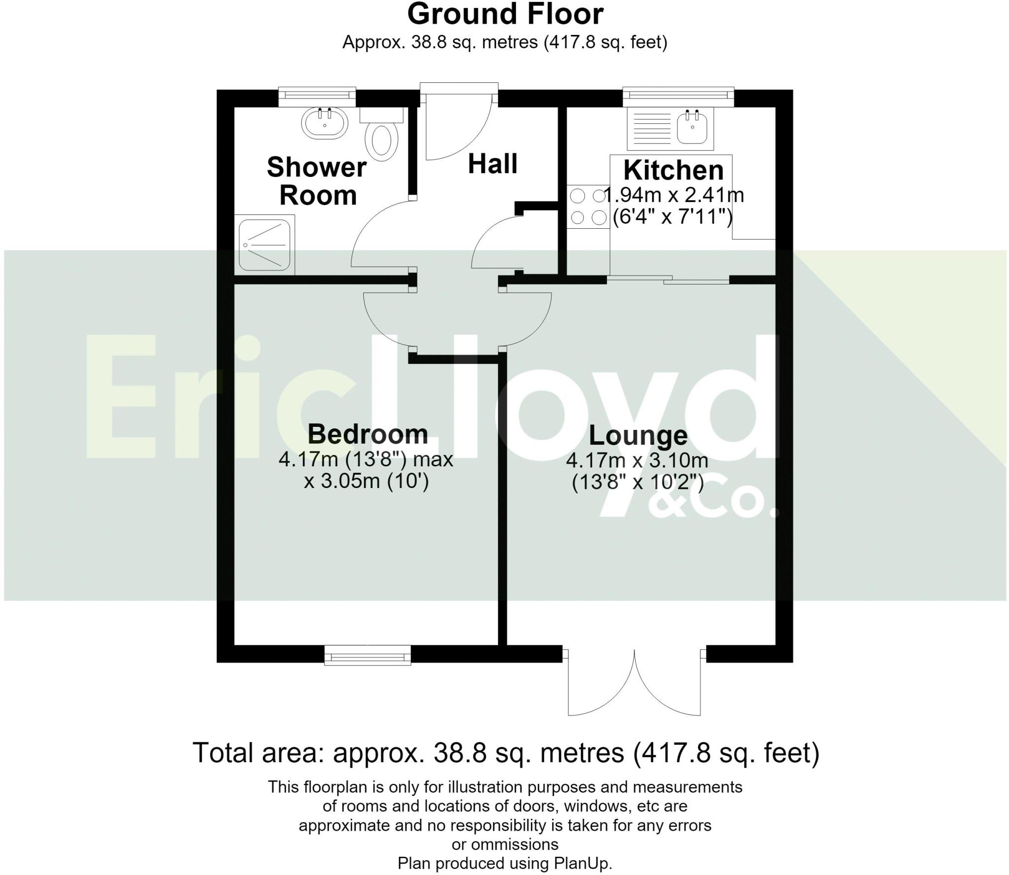 Poundsgate, Brixham floorplan