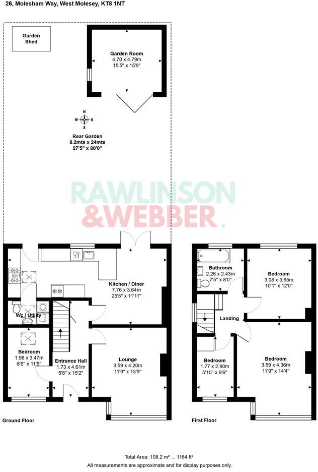 Molesham Way, West Molesey floorplan