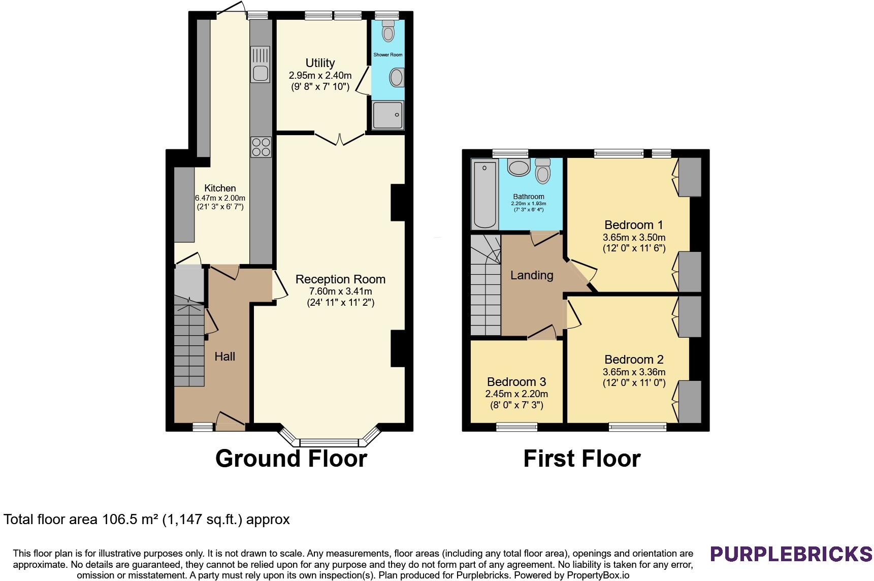 Sandford Road, London, E6 floorplan