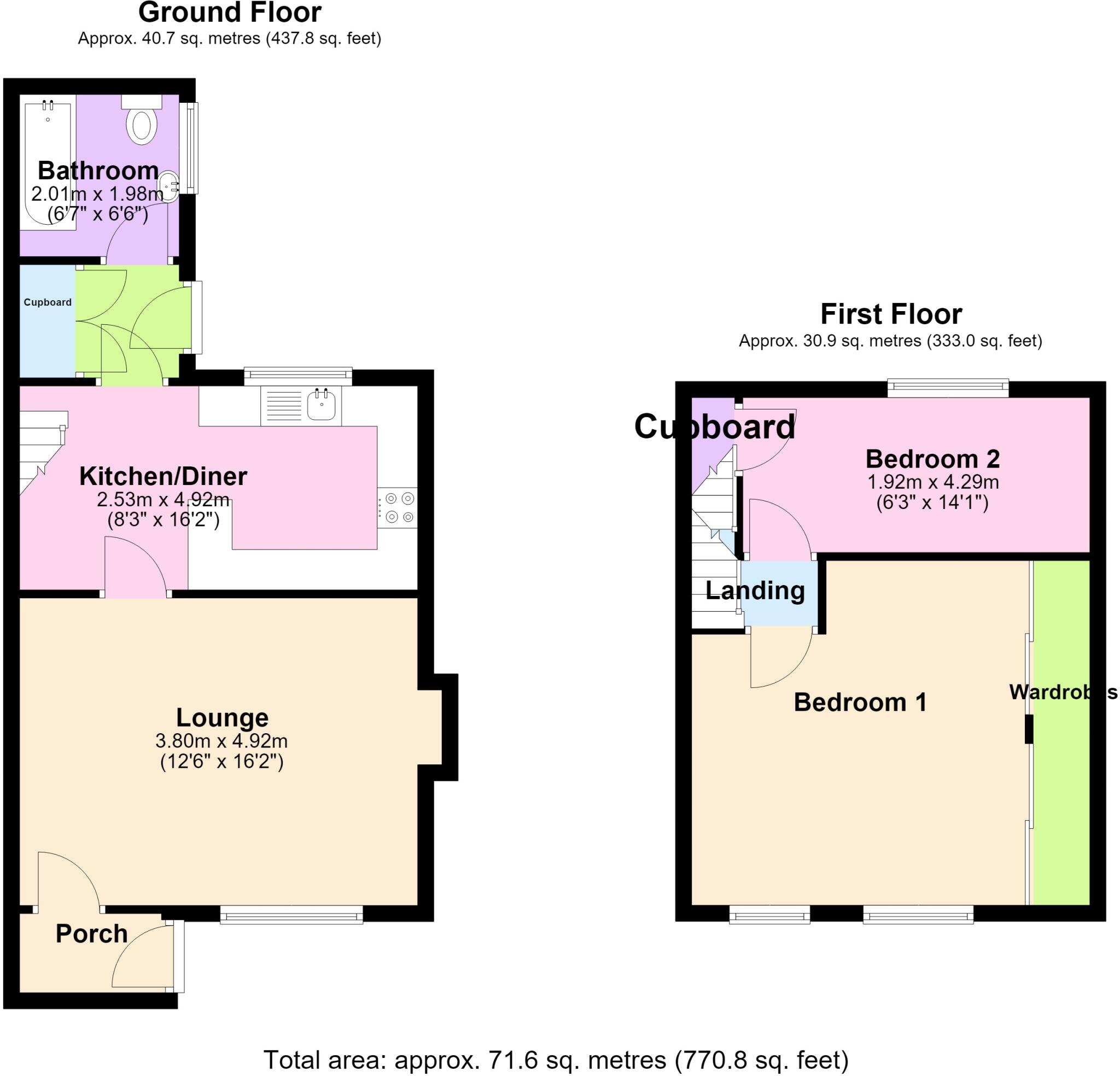 Lunts Heath Road, Widnes floorplan