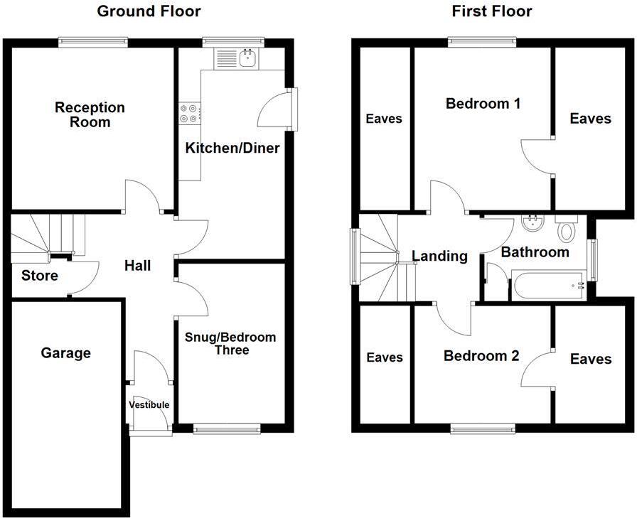 Broomfield, Swinton, Manchester floorplan