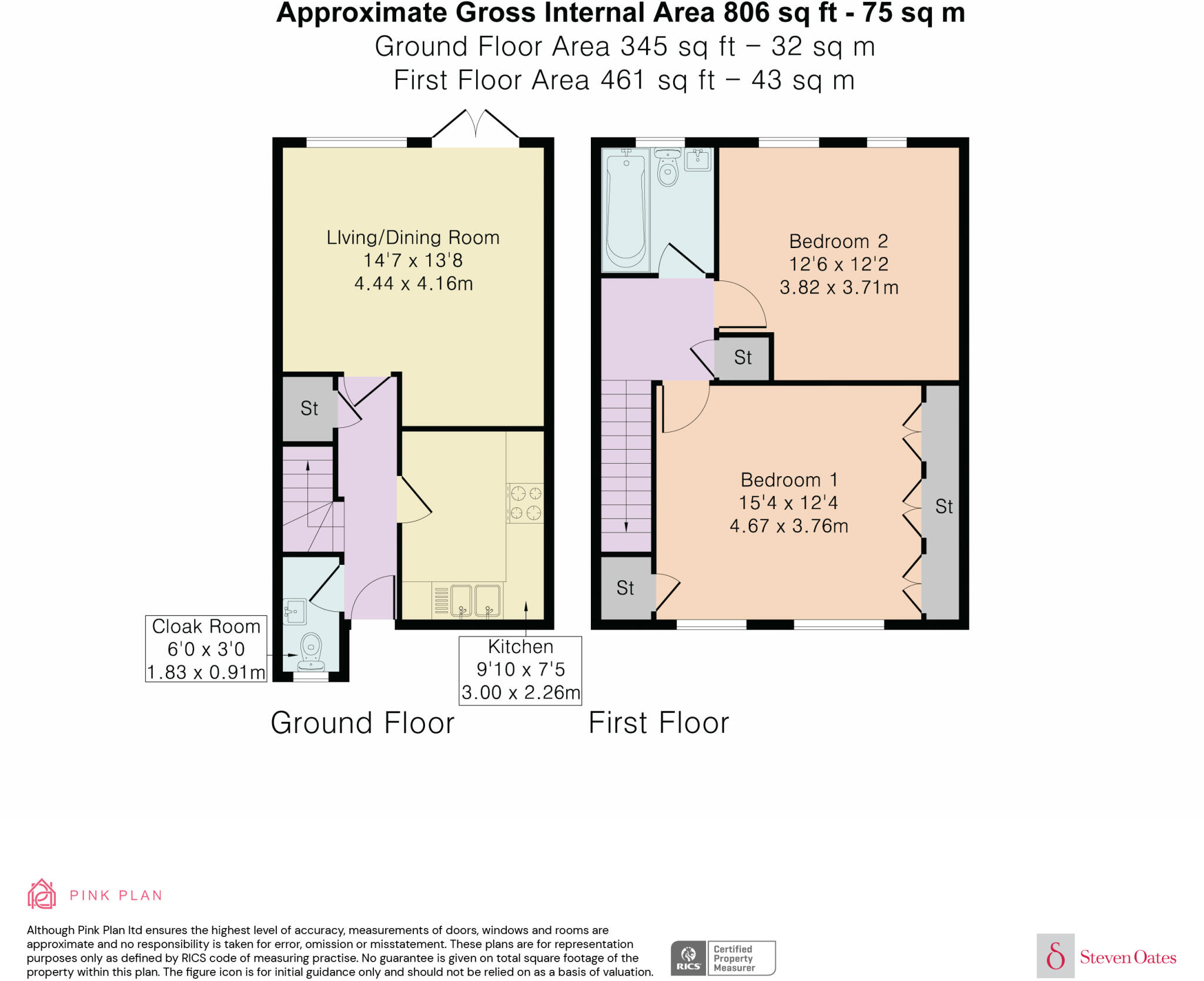 Nightingale Court, Hertford floorplan