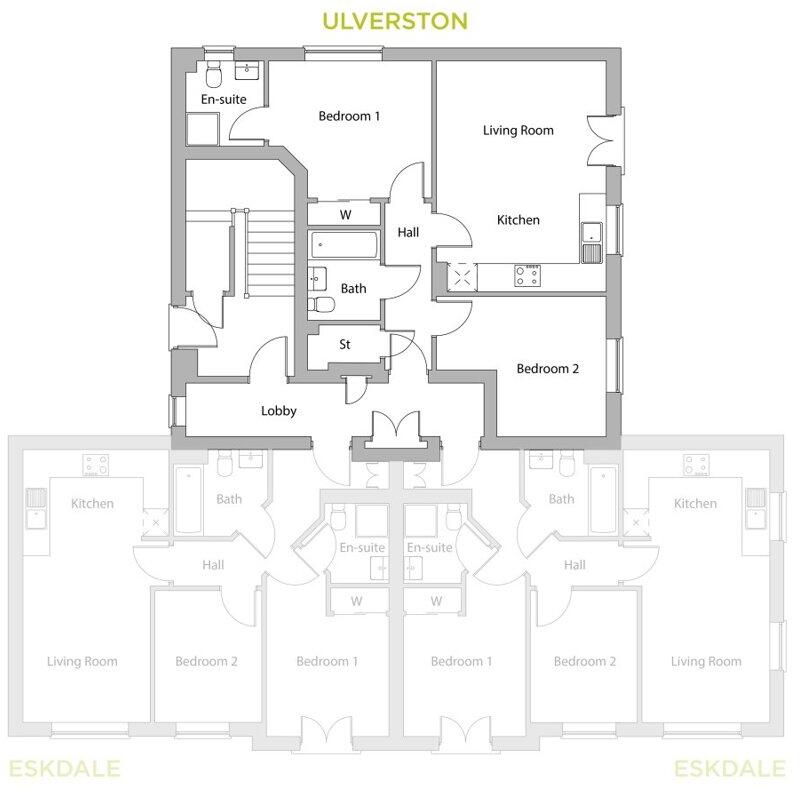 Ulverston, Plot 134, Oak Grange, Back Lane, Congleton, Cheshire East, CW12 floorplan