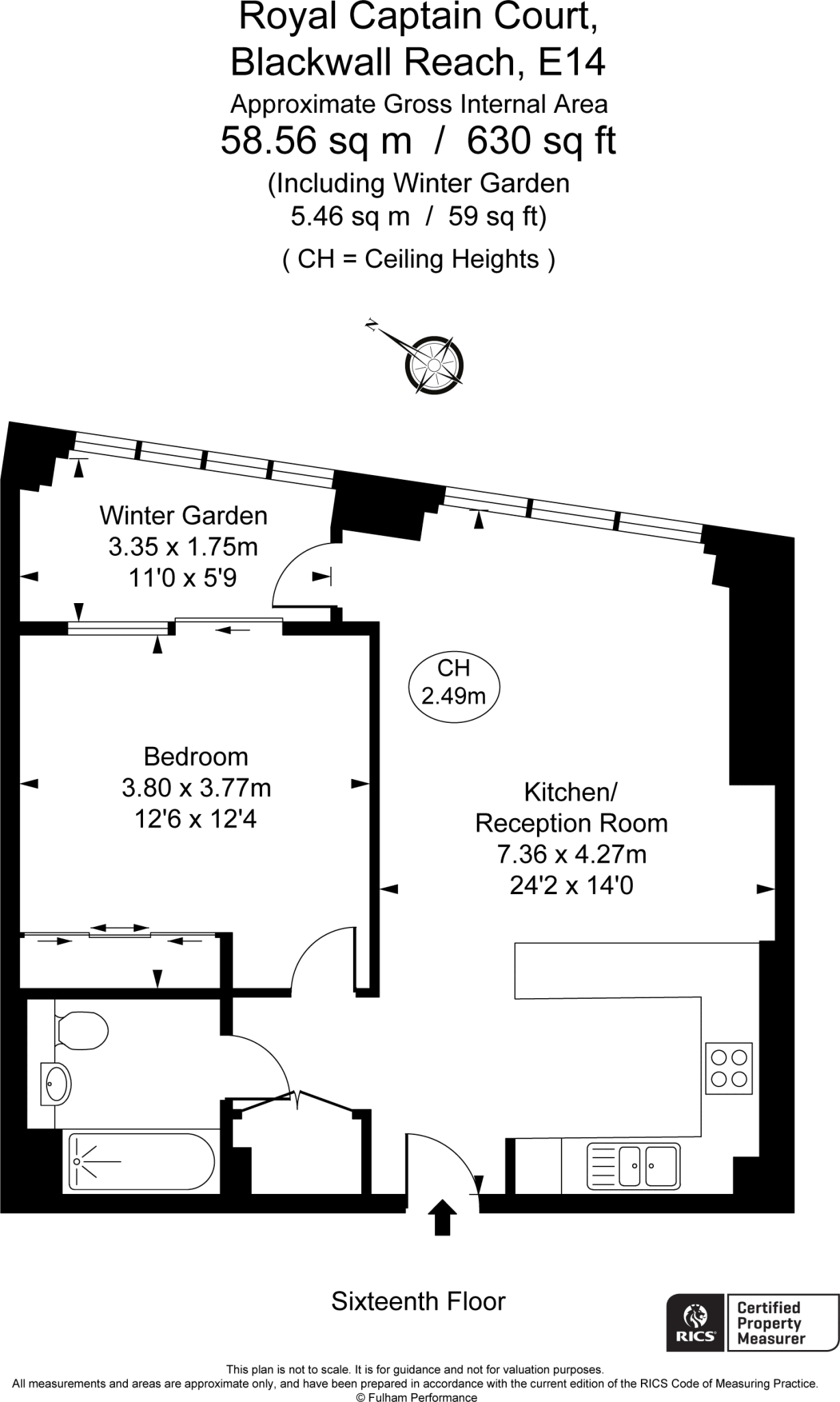 Royal Captain Court, Arniston Way, E14 floorplan