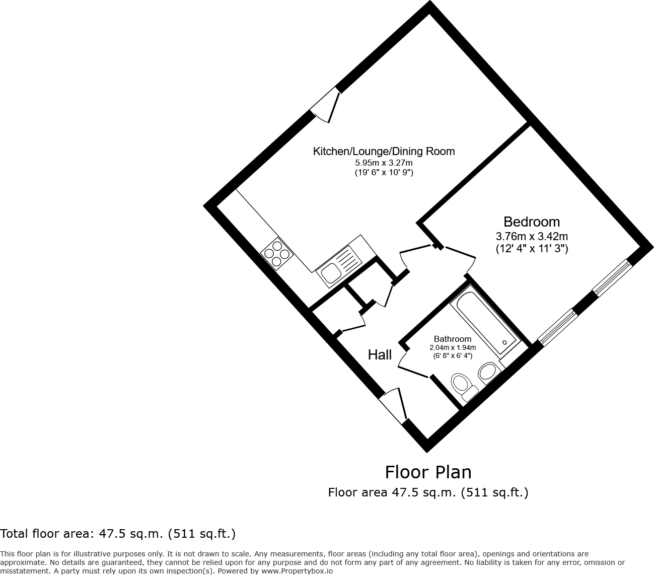 Lucerna Court, Bradbrook Drive, Longfield, Kent, DA3 floorplan