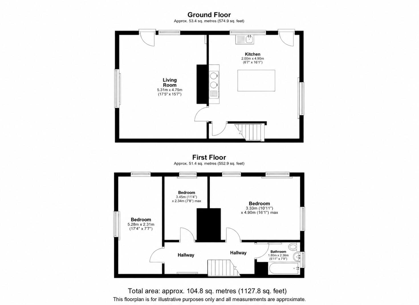 Thornton Old Road, Bradford floorplan