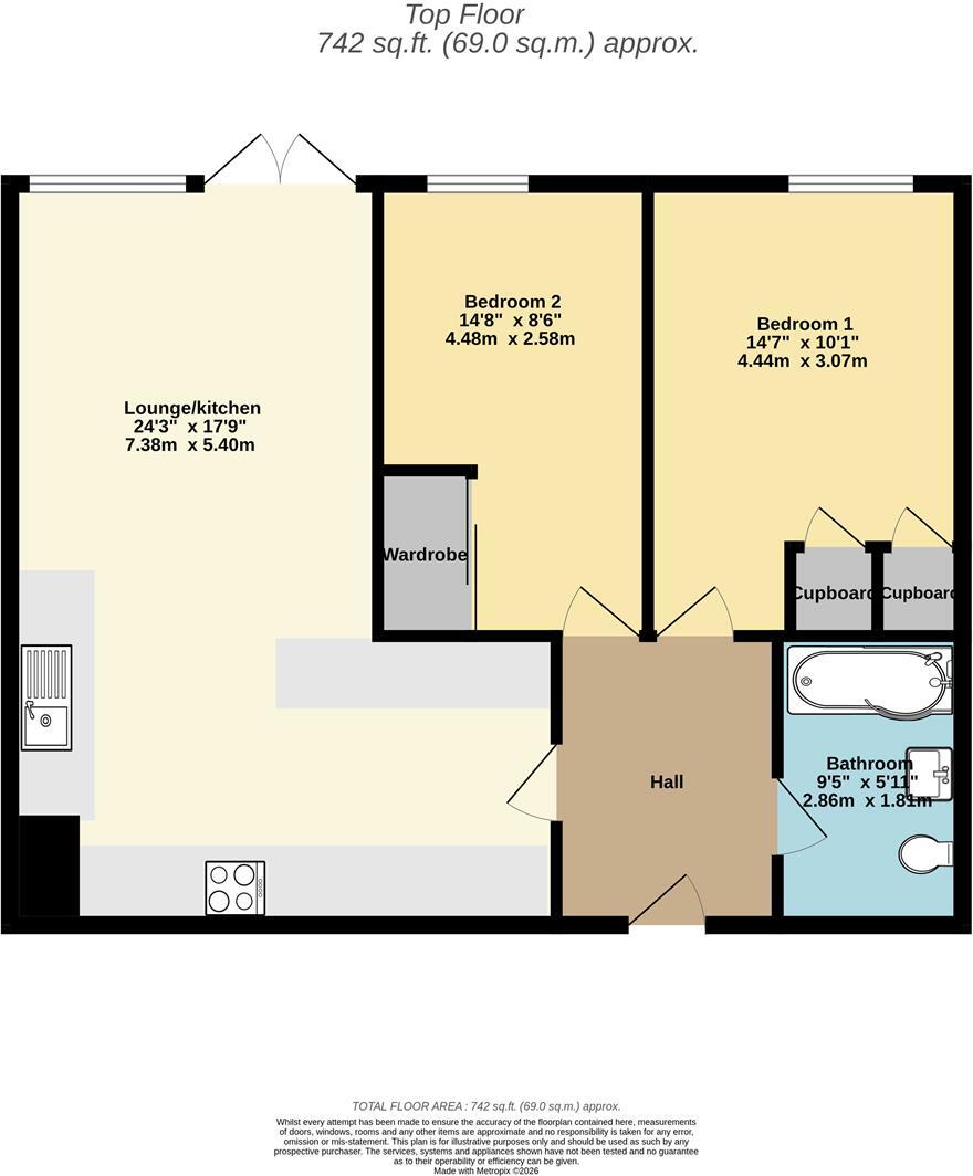 Riverside View, Temple Street, Keynsham floorplan