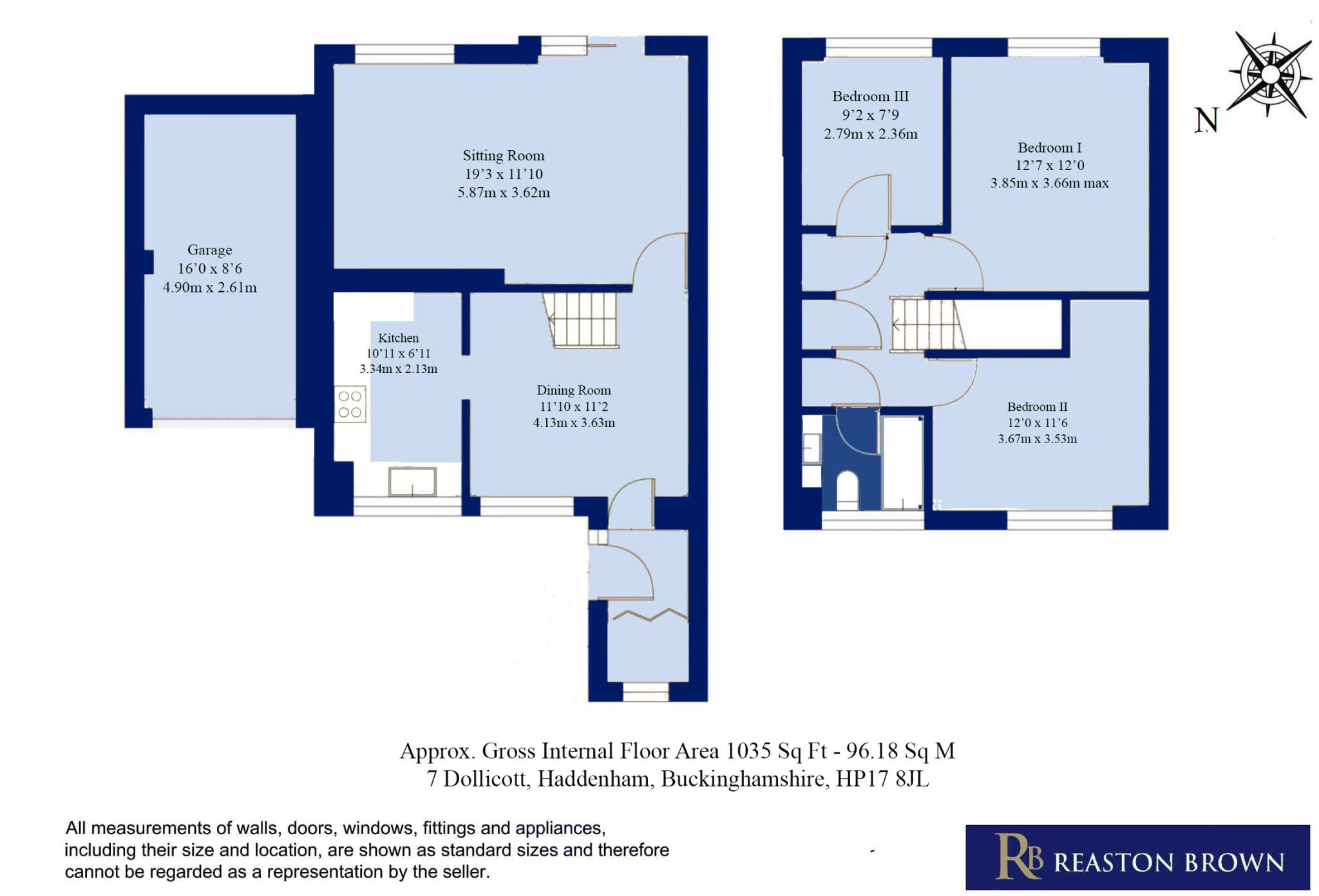 Haddenham, Buckinghamshire, HP17 floorplan