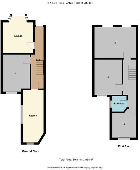 Albion Road, Fallowfield, Manchester, M14 floorplan
