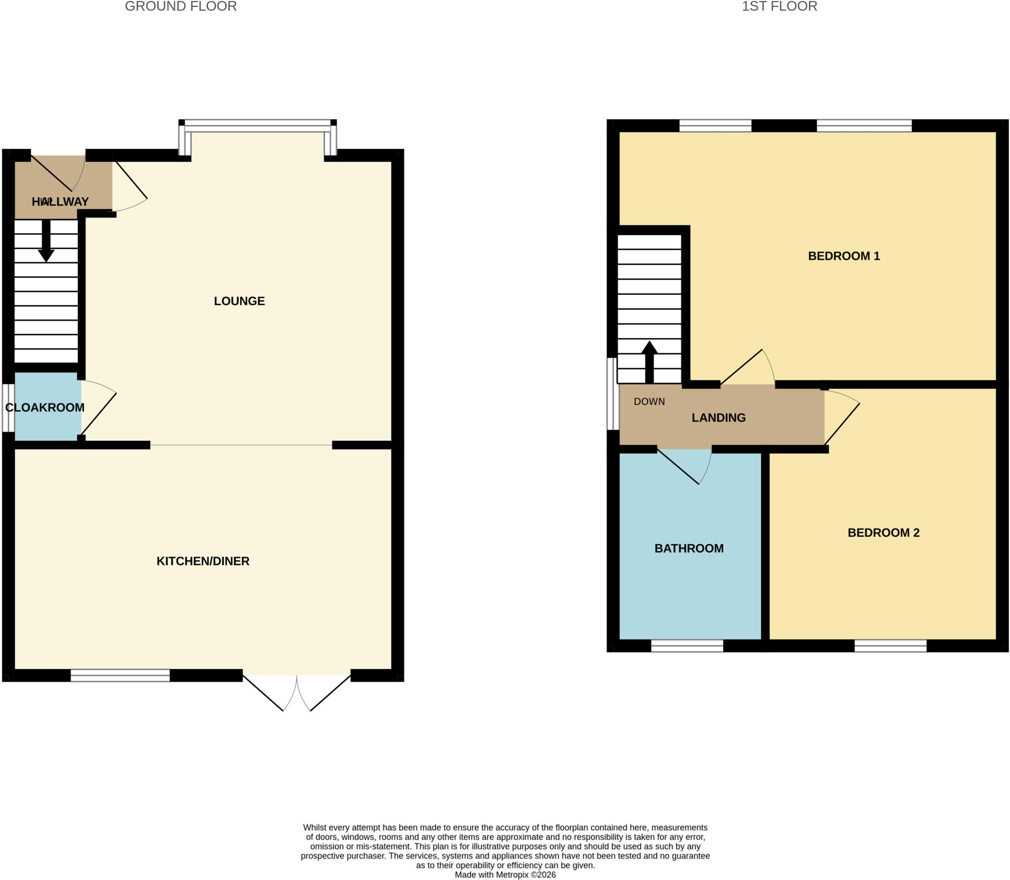 Herschel Avenue, Ightenhill, Burnley, BB12 floorplan